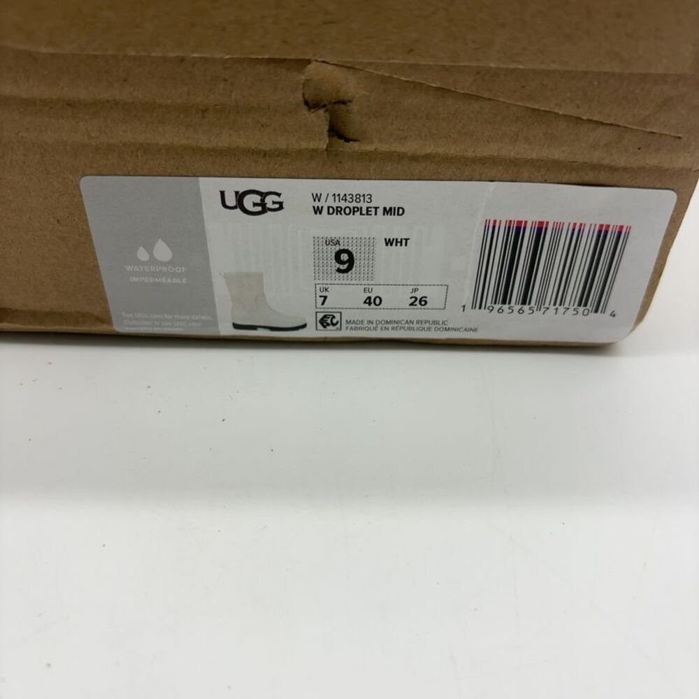 UGG DROPLET MID Rain Boots w/Box